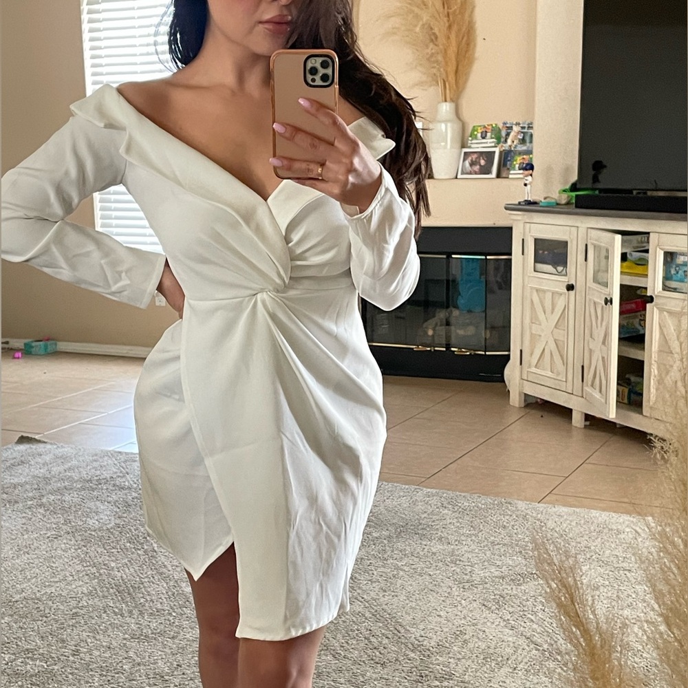 NWT white off the shoulder dress